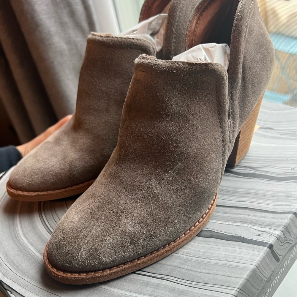 Taupe Jeffrey Campbell Rosalee Booties